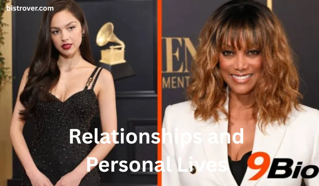 Olivia Rodrigo and Tyra Banks